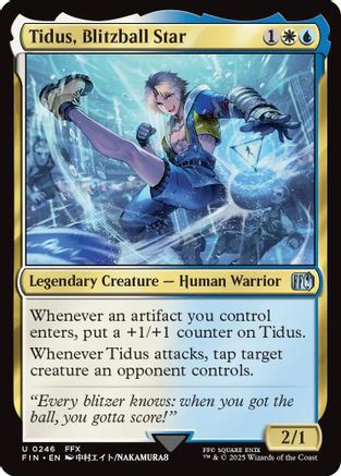 Tidus, Blitzball Star (FIN-246) - FINAL FANTASY Foil