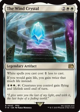 The Wind Crystal (FIN-043) - FINAL FANTASY Foil