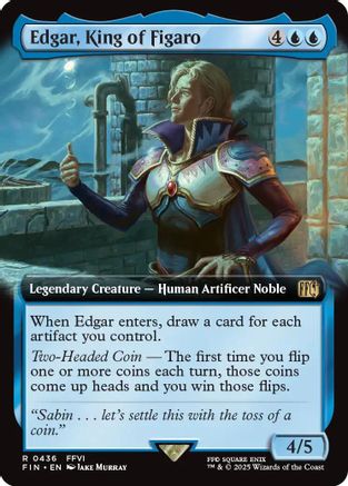 Edgar, King of Figaro (Extended Art) (FIN-436) - FINAL FANTASY