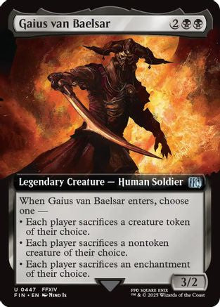 Gaius van Baelsar (Extended Art) (FIN-447) - FINAL FANTASY Foil