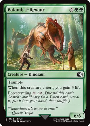 Balamb T-Rexaur (FIN-173) - FINAL FANTASY