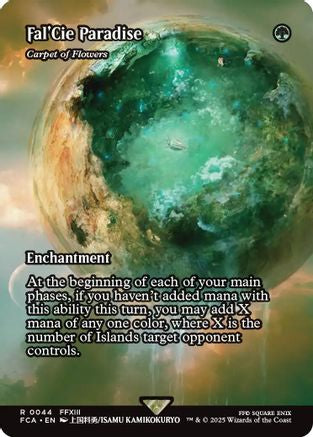 Fal'Cie Paradise - Carpet of Flowers (Showcase) (FCA-044) - FINAL FANTASY: Through the Ages Foil