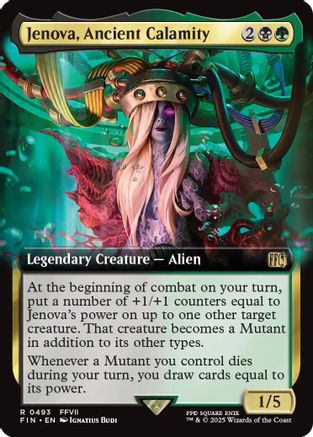 Jenova, Ancient Calamity (Extended Art) (FIN-228) - FINAL FANTASY Foil