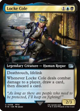 Locke Cole (Extended Art) (FIN-499) - FINAL FANTASY