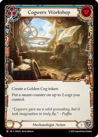 Cogwerx Workshop (SEA014) - High Seas Rainbow Foil