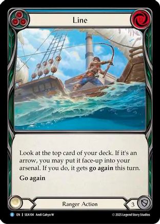 Line (SEA104) - High Seas Rainbow Foil