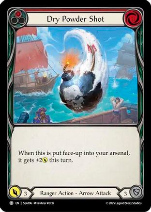 Dry Powder Shot (SEA106) - High Seas Rainbow Foil