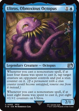 Ultros, Obnoxious Octopus (FIN-083) - FINAL FANTASY Foil