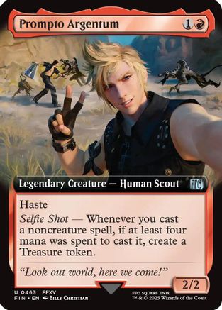 Prompto Argentum (Extended Art) (FIN-463) - FINAL FANTASY