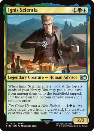 Ignis Scientia (FIN-227) - FINAL FANTASY Foil
