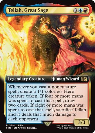 Tellah, Great Sage (Extended Art) (FIN-510) - FINAL FANTASY Foil