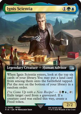 Ignis Scientia (Extended Art) (FIN-492) - FINAL FANTASY