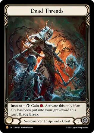 Dead Threads (Treasure) (SEA080) - High Seas Cold Foil