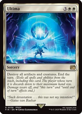 Ultima (FIN-038) - FINAL FANTASY Foil