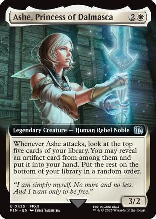 Ashe, Princess of Dalmasca (Extended Art) (FIN-425) - FINAL FANTASY Foil