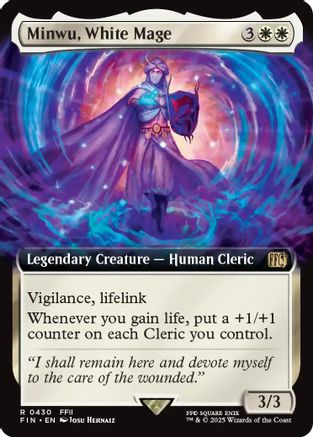 Minwu, White Mage (Extended Art) (FIN-430) - FINAL FANTASY
