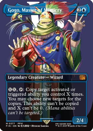 Gogo, Master of Mimicry (Borderless) (FIN-377) - FINAL FANTASY Foil