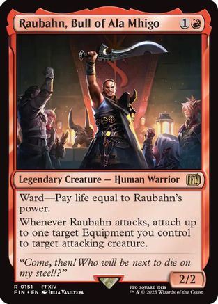 Raubahn, Bull of Ala Mhigo (FIN-151) - FINAL FANTASY