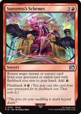 Sorceress's Schemes (FIN-159) - FINAL FANTASY Foil