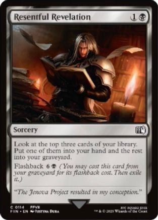 Resentful Revelation (FIN-114) - FINAL FANTASY Foil