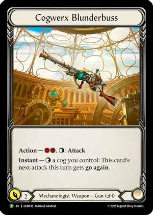 Cogwerx Blunderbuss (GEM035) - GEM Pack 2 Cold Foil