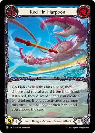 Red Fin Harpoon (GEM055) - GEM Pack 2