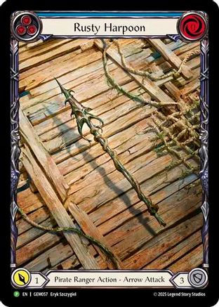 Rusty Harpoon (GEM057) - GEM Pack 2 Rainbow Foil