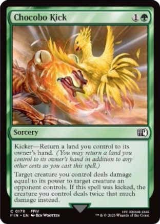 Chocobo Kick (FIN-178) - FINAL FANTASY Foil