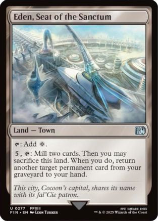 Eden, Seat of the Sanctum (FIN-277) - FINAL FANTASY Foil