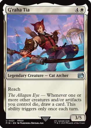 G'raha Tia (FIN-021) - FINAL FANTASY Foil