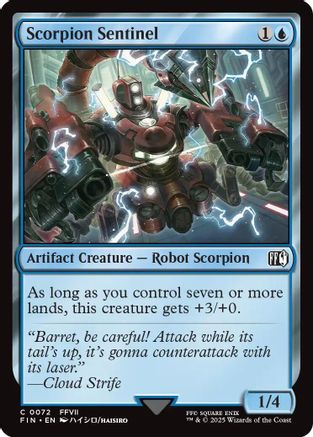 Scorpion Sentinel (FIN-072) - FINAL FANTASY