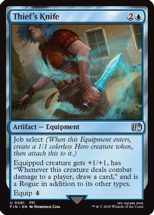 Thief's Knife (FIN-081) - FINAL FANTASY Foil