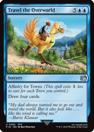 Travel the Overworld (FIN-082) - FINAL FANTASY Foil