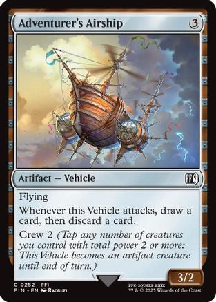 Adventurer's Airship (FIN-252) - FINAL FANTASY Foil