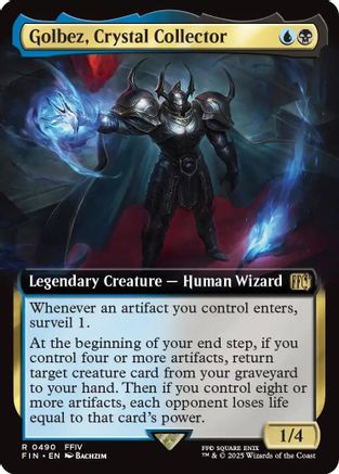 Golbez, Crystal Collector (Extended Art) (FIN-490) - FINAL FANTASY