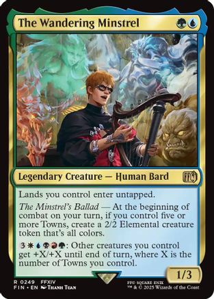 The Wandering Minstrel (FIN-249) - FINAL FANTASY Foil