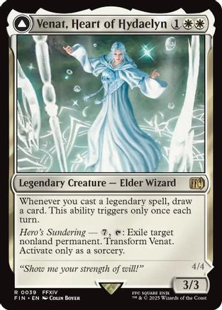 Venat, Heart of Hydaelyn (FIN-039) - FINAL FANTASY Foil