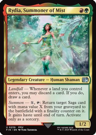 Rydia, Summoner of Mist (FIN-239) - FINAL FANTASY