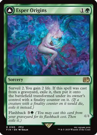 Esper Origins (FIN-185) - FINAL FANTASY Foil