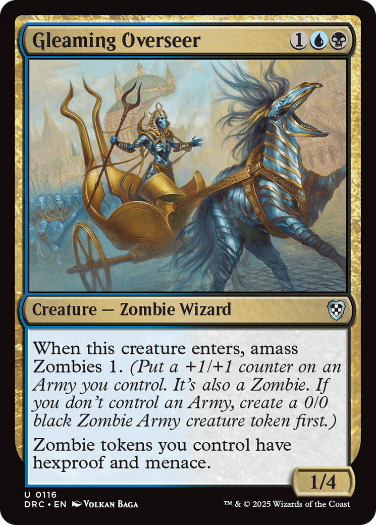 Gleaming Overseer (-116) - Commander: Aetherdrift