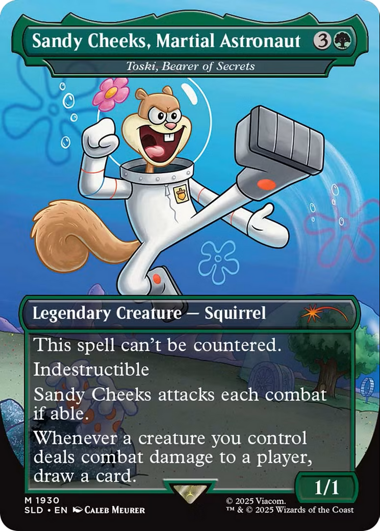 Sandy Cheeks, Martial Astronaut - Toski, Bearer of Secrets (SLD-1930) - Secret Lair Drop Series