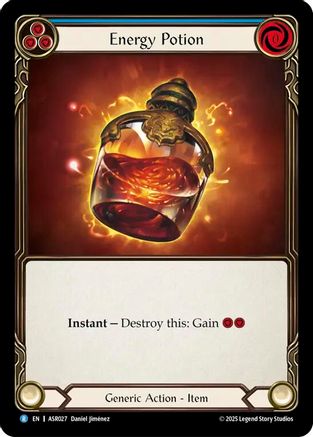 Energy Potion (ASR027) - Armory Deck: Ira
