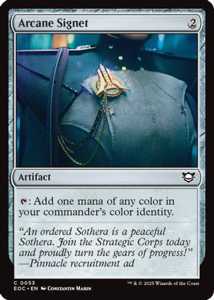 Arcane Signet (EOC-053) - Commander: Edge of Eternities