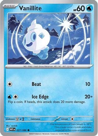 Vanillite - 024/086 24 - SV White Flare