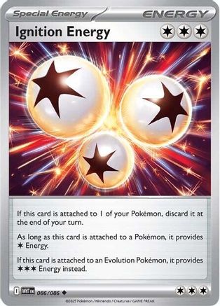 Ignition Energy 86 - SV White Flare Reverse Holofoil