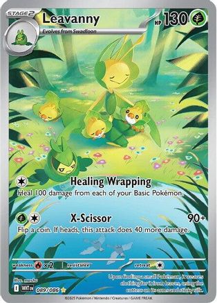 Leavanny - 089/086 89 - SV White Flare Holofoil