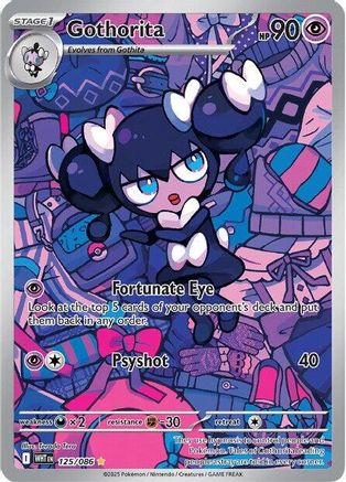 Gothorita - 122/086 122 - SV White Flare Holofoil