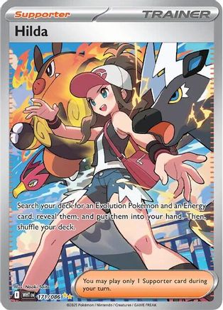 Hilda - 173/086 173 - SV White Flare Holofoil