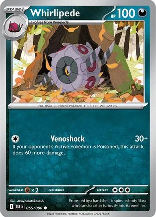 Whirlipede - 058/086 58 - SV Black Bolt