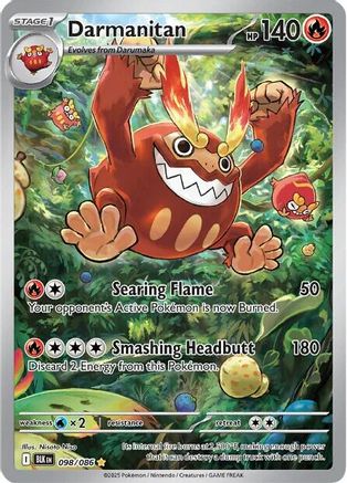 Darmanitan - 099/086 99 - SV Black Bolt Holofoil